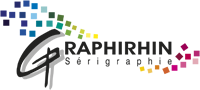 Graphirhin – enseigne – impression